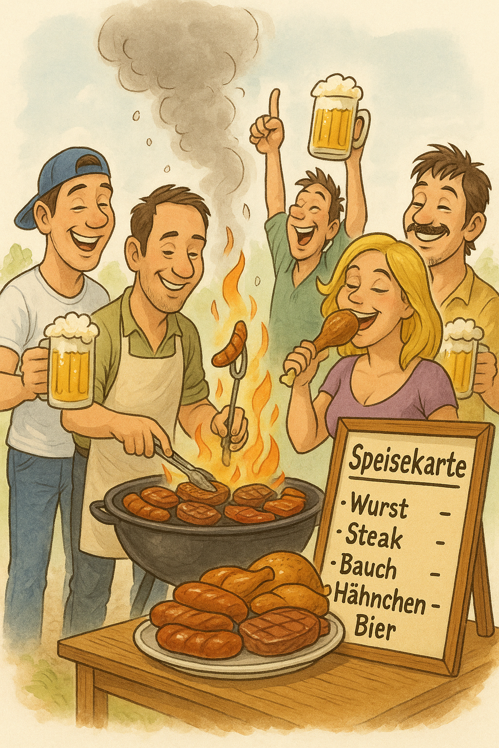 Grillabend – Eskalation
